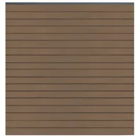 Groen & Jansen GmbH GroJa Solid Rhombus Steckzaun-Set Teak co-extrudiert 180x180cm