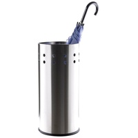 Home4You Schirmständer, Edelstahl gebürstet - H 50 cm -