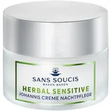 Sans Soucis Herbal Sensitive Johannis Creme Nachtpflege 50 ml