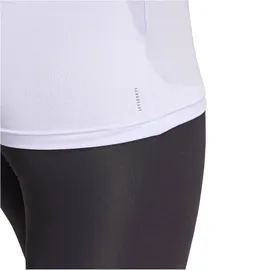 adidas Aeroready Train Essentials Minimal Branding V-Neck Damen - Weiß