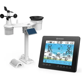 Bresser 6-Tage 4CAST PRO WLAN-Wetter-Center 7-in-1 solar