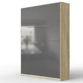 SMARTBett GmbH SMARTBett 140 x 200 cm Eiche Sonoma/Anthrazit