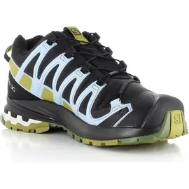 Salomon XA Pro 3D V8 GTX Damen Black/Green Moss/Zen Blue 42