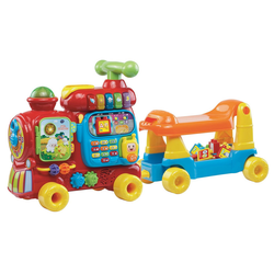 Vtech® Spielzeug-Eisenbahn ABC-Eisenbahn, (15-tlg) bunt