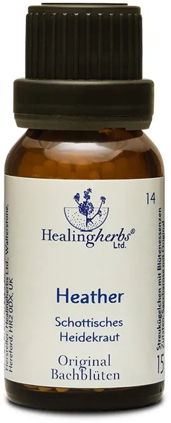 Healing Herbs Heather Original Bachblüten Globuli 15 g