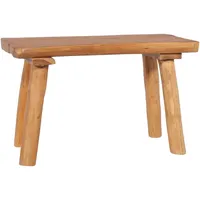 Furnicato vidaXL Garden Bench in Teak Wood 80 cm