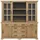 OTTO home Buffet Anabel mit Glastüren und Metallgriffen 186 x 45 x 190 cm BEIGE