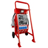 Doktorvolt Baustromverteiler mit Ständer eXT S/FI SET 32A 2x16A 4x230V Doktorvolt