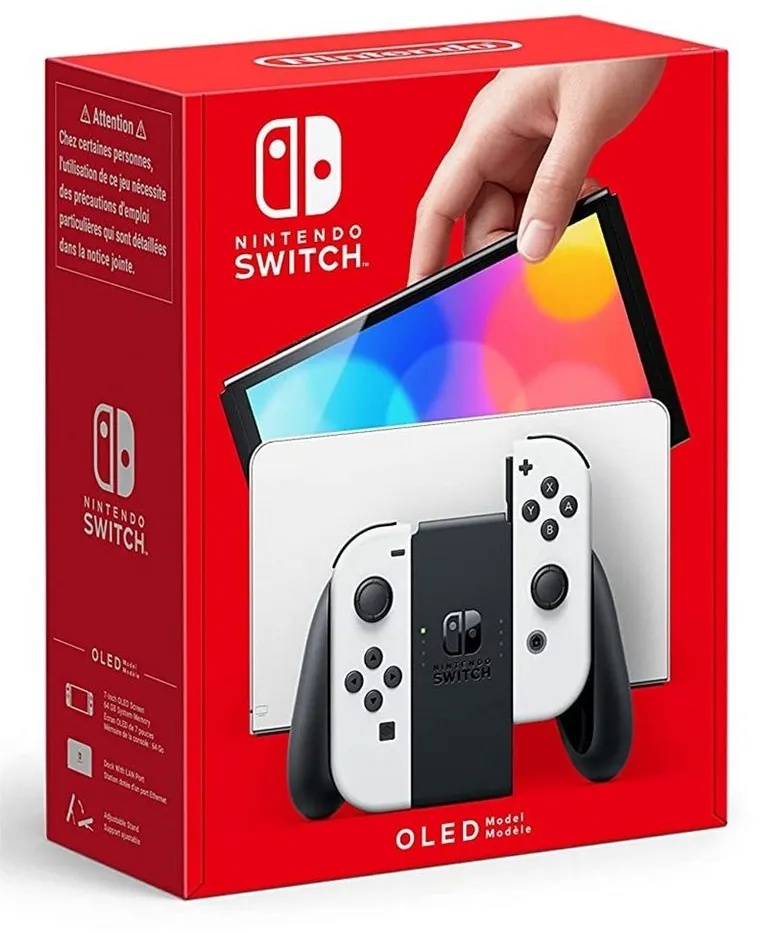 Nintendo Switch Switch OLED schwarz|weiß Price-Guard