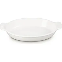 Le Creuset Tradition oval 28 cm meringue