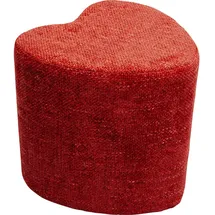 Kare Hocker Lovely Polyester 36 x 34 x 35 cm Rot