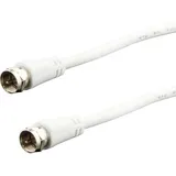E & P Elektrik F-Anschlusskabel 10 m Weiß
