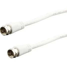E & P Elektrik F-Anschlusskabel 10 m Weiß