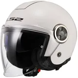 LS2 LS2, Jet-Motorradhelm CLASSY SOLID Gloss White, L