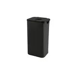 EasyMaxx Pfandflaschen Sammelbehälter 100 l Schwarz