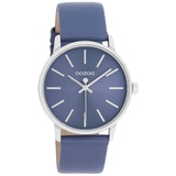 Oozoo Damenuhr C11064 Navyblau Lederband 36 mm - Dunkelblau