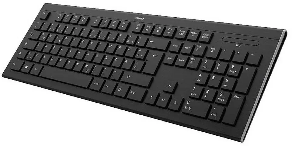 Preisvergleich Produktbild Hama Funktastatur "" Tastatur schwarz