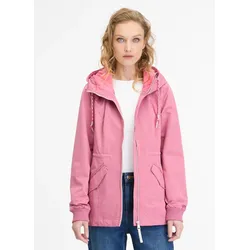Outdoorjacke RAGWEAR "DOWEY", Damen, Gr. M (38), orange (coral), Web, Obermaterial: 100% Polyester, unifarben, casual, Langarm, Jacken