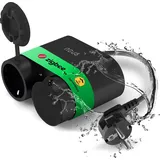 Nous A4Z ZigBee 3.0 IP44 Dual Outdoor Smart Socket 16A Stromverbrauchsmessung