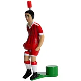 TIPP-KICK Spieler Top Kicker Bayern Trikot rot Tischfußball-Zubehör - Original Spieler für Groß & Klein, Handbemalte Fußball-Figur, Geschenkidee für Fans