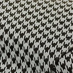 Elastik-Jersey "Hahnentritt", schwarz-color