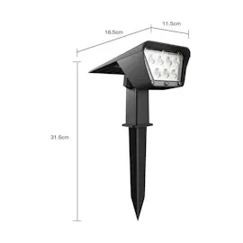 Lumi Jardin Solar Spots 2er Set 200LM 2x CURTIS