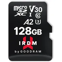 GoodRam IRDM M2AA 128 GB SDXC UHS-I U3 - Adapter 170/120 MB/s - Hohe Leistung - Schnell und Zuverlässig - Speicherkarte Micro SD