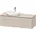 Waschtischunterschrank 142 x 48 x 55 cm Taupe Matt