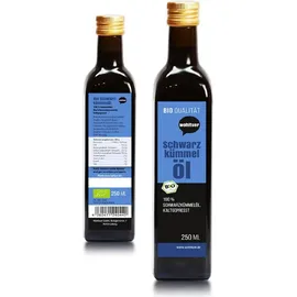 Wohltuer Bio Schwarzkümmel Öl 250 ml - Kaltgepresst
