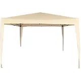 Aktive Faltpavillon 300x300x240 cm, - Beige - One Size