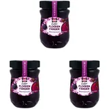 Schwartau Extra Flockenfänger Beerenpunsch, Winterkonfitüre mit Beeren, 340 g Glas (Packung mit 3)