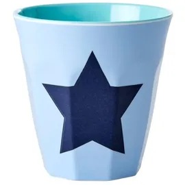 Rice Melamin Becher 0,3 l Blau