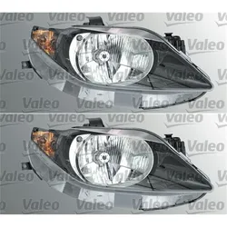 2x Valeo H4 Scheinwerfer Satz Passend Für Seat Ibiza Links+rechts: Hauptscheinwerfer Seat: 6j1941021 Seat: 6j1941021a Seat: 6j1941021b Seat: 6j1941021