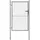 vidaXL Gartentor 105 x 175 cm Silber/Stahl