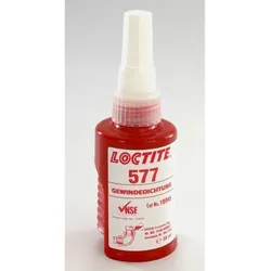 Rohrgewindedichtung 577 mittelfest gelb hochviskos, 50ml ACC-Flasche - gelb