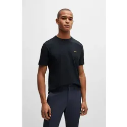 BOSS für Herren. 50506373 T-shirt Elastisch navy (M), Lässig, Baumwolle, Kurzarm, Marine