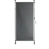 Garden Pleasure Aluminium Klemm-Sichtschutz 120 x 316 cm Anthrazit