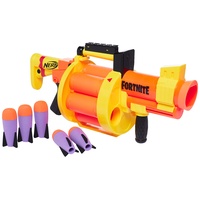 Nerf Fortnite GL Raketen-Blaster – Trommel, Pump-Action – enthält 6 Nerf Raketen – für Kinder, Jugendliche, Erwachsene