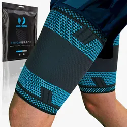 Agile NOW Oberschenkelbandage 2 St blau Unisex