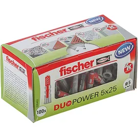 Fischer Dübel DuoPower 5 x 25 mm 100 Stück