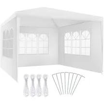 Tectake tectake® Pavillon, 3 x 3 m, im Stecksystem, mit UV-Schutz, wasserdicht,