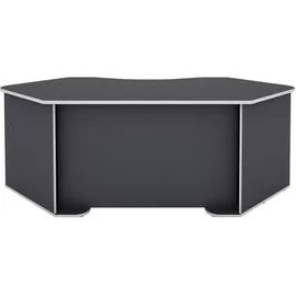 byLIVING Schreibtisch Thanatos Anthrazit / Weiß