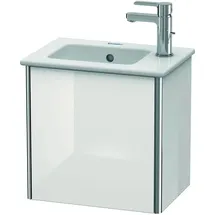 Duravit Waschtischunterschrank XSquare 41x28,9x40cm, wandhängend, T. re, we hochglanz