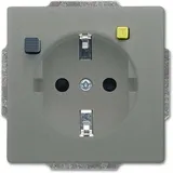 Busch-Jaeger Steckdoseneinsatz 3120 EUCB-803 Graumetallisch