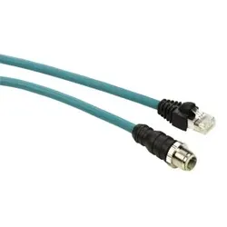 Schneider Electric TCSECL1M3M1S2 Ethernet ConneXium-Kabel, M12-Steckverbinder, RJ45-Steckverbinder, IP67, 1m