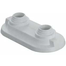 Geberit Doppelrosette zum Abdecken von Rohrdurchführungen (15-20 mm)
