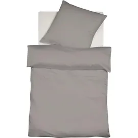 FLEURESSE Colours Uni Grau 200 x 200 cm + 2 x 80 x 80 cm
