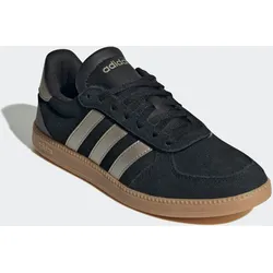 Sneaker ADIDAS SPORTSWEAR "BREAKNET SLEEK", Gr. 39, cschwarz, cybemt, gum3, Leder, Synthetik, sportlich, Schuhe