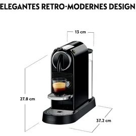 De'Longhi Nespresso CitiZ EN 167.B schwarz
