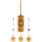Sonic Energy Meinl Sonic Energy Cosmic Bamboo Chime Sol – Klangspiel Tag, 432 Hz – Für Meditation, Therapie, zur Dekoration – Inkl. Ersatzpendel (CBCSOL)